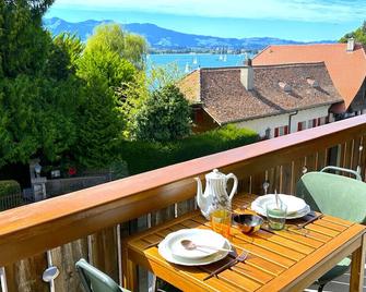 Swisshut Stunning Views Alps Lake - Apart. Staat 22 - Thun - Balcony