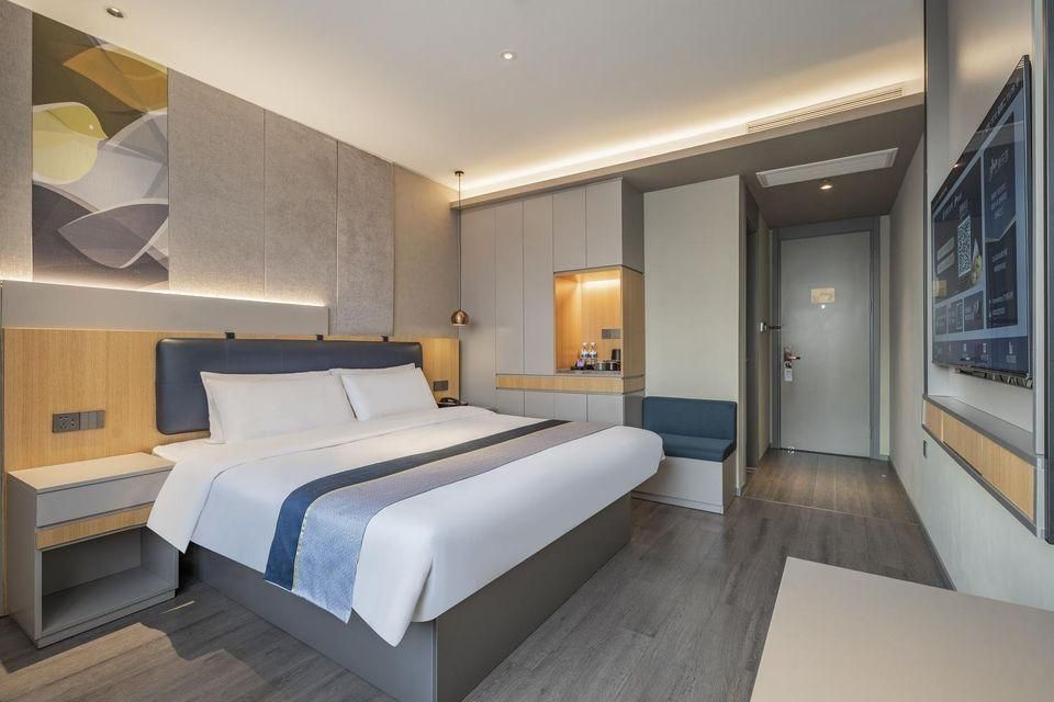 Home Inn Style Tianjin Nanjing Road Haiguang Temple - تيانجين - غرفة نوم