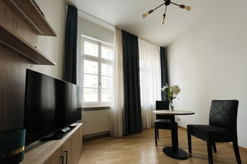 Living room view of Aparthotel Altes Dresden