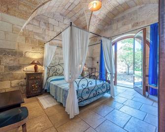 Room 'Masseria Copertini - Gattini' with Wi-Fi and Air Conditioning - Vernole - Bedroom