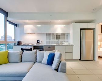 Alpha Mosaic Hotel Fortitude Valley Brisbane - בריסביין - מטבח