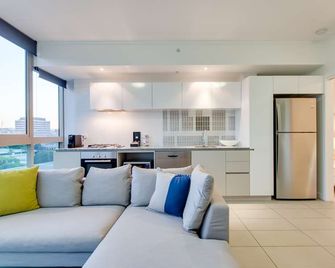 Alpha Mosaic Hotel Fortitude Valley Brisbane - בריסביין - מטבח