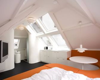 Maff Top Studio Apartment - The Hague - Bedroom