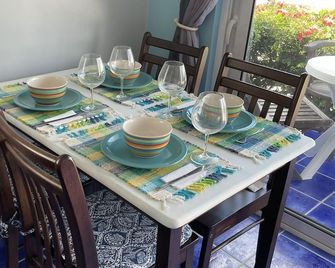 Oceanfront 2 story duplex Unit 8B - Sabana Westpunt - Dining room