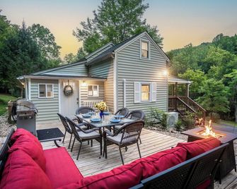 Secluded 20+ Acre Retreat Near Brew & Wine Trails - Afton - Patio