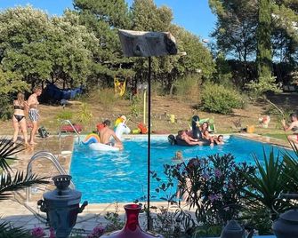 Bel Hotel Restaurant la Gentilhommière - Carcassonne - Piscine