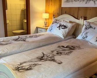 Gasthaus Alpina Salouf - Surses - Slaapkamer