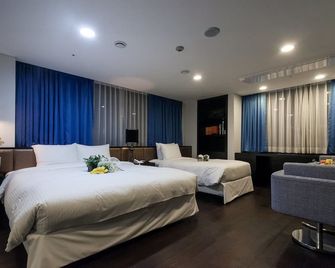 Hotel Pharos - סיאול - חדר שינה