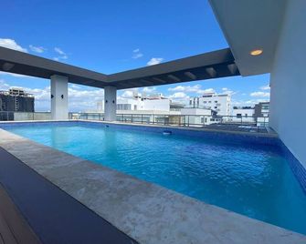 Goistay Elegant Refugio Caribeo 1br Gym Pool Naco - סנטו דומינגו - בריכה