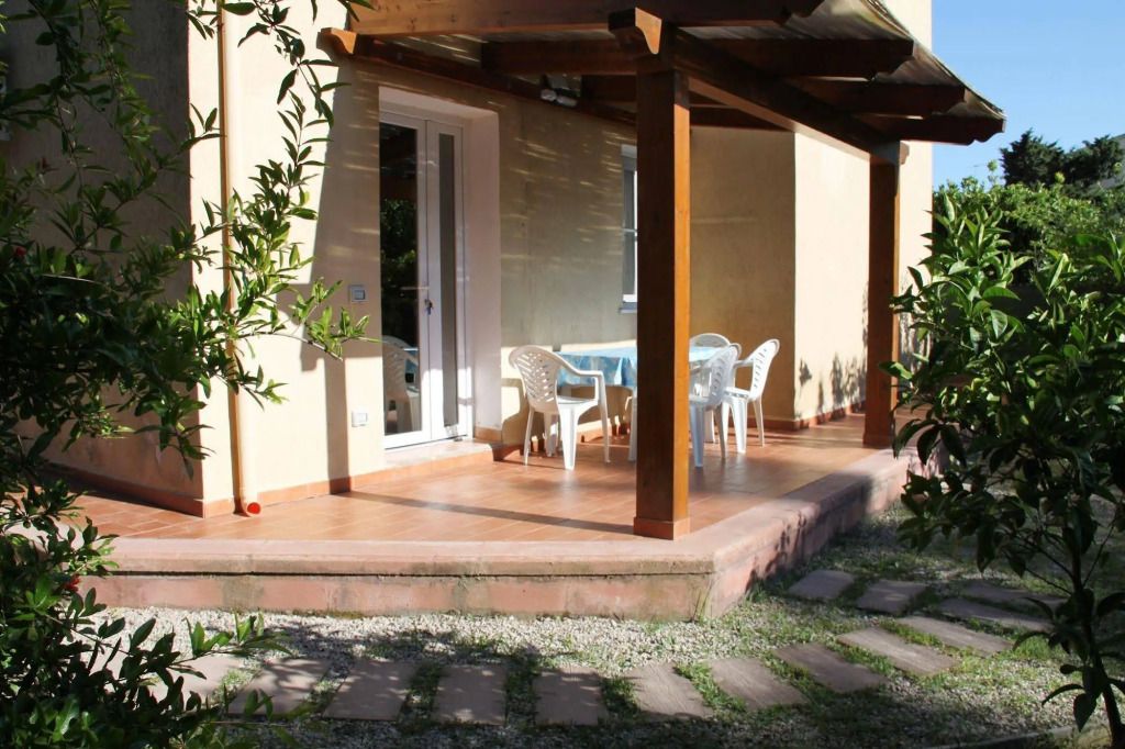 Casa Vacanze Cau - Viale Europa - الغيرو - شرفة مرصوفة