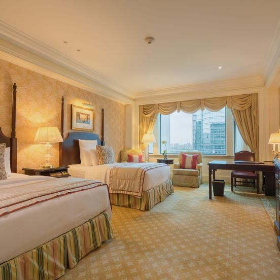 Bedroom view of The Ritz-Carlton, Beijing