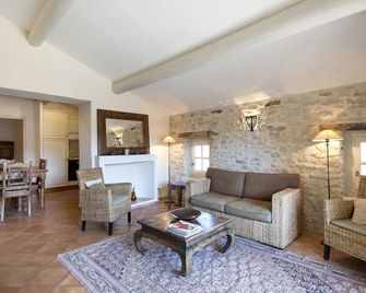 Le Capitaine - Bonnieux - Obývací pokoj