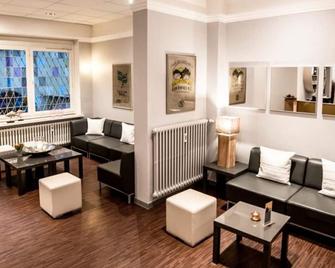 Hotel Flämischer Hof - Double room for single use, shower, toilet, TV - Kiel - Wohnzimmer