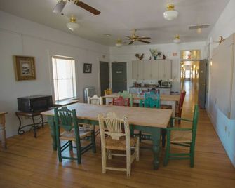 Dam Site Historic District - Truth or Consequences - Dining room
