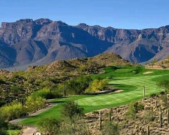 Golf And Sun Await In A Natural Sonoran Desert Setting With Heated Pool - Gold Canyon - Outdoors view