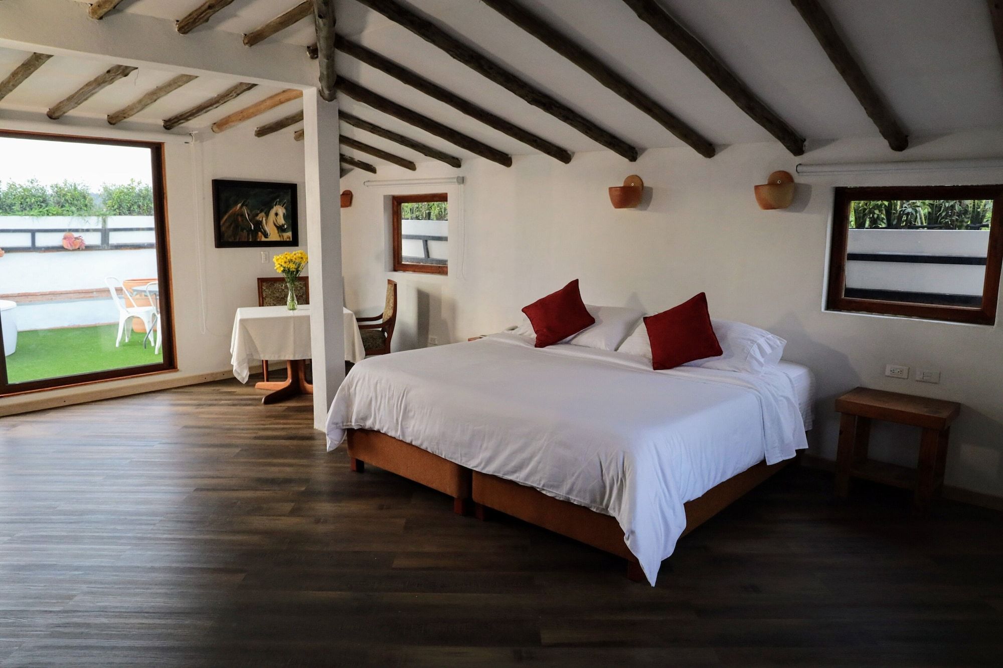 Hotel Plaza Mayor - וילה דה ליבה - חדר שינה