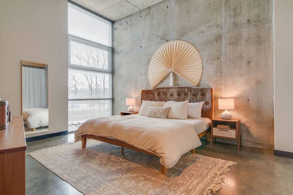 Stylish Loft in the Heart of Nashville - נאשוויל - חדר שינה