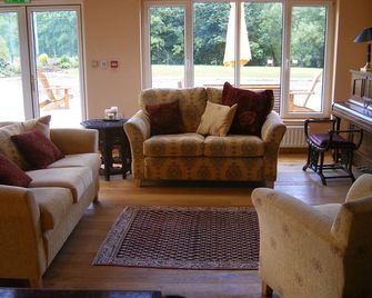 Camillaun Lodge with Lough Corrib Boat Hire - Oughterard - Living room
