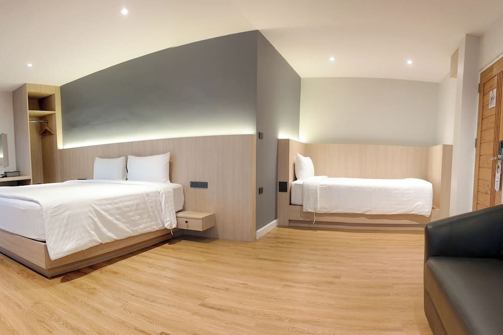 V1 Boutique Hotel - קאנצ'אנאבורי - חדר שינה