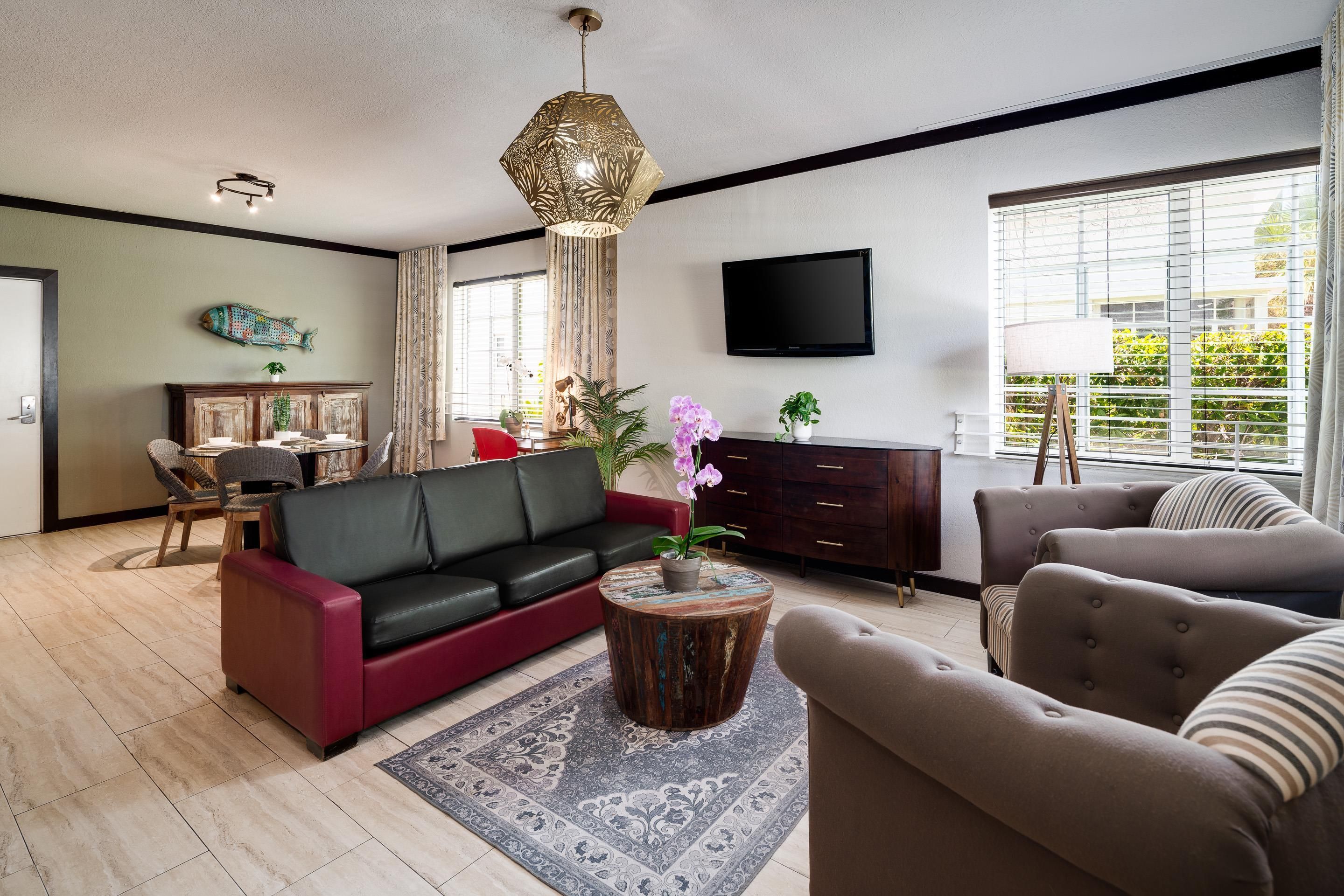 Tradewinds Apartment Hotel - Miami Beach - Sala de estar