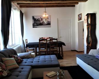 Vue sur Chateau et Loire - Saumur - Living room