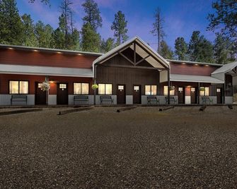 Brand New Motel! Fireplace - Concrete Floors - Live Edge Trim - Vaulted Ceilings - Hill City - Edificio