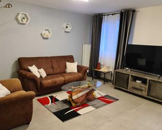 Charmante Maison Les Cedres Bleus - Loon Plage - Salon