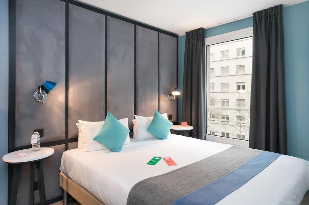 أوتل سانسو باي هابيكالتشر (يكس كواليتي برسي بيبليوتيك) - باريس - غرفة نوم