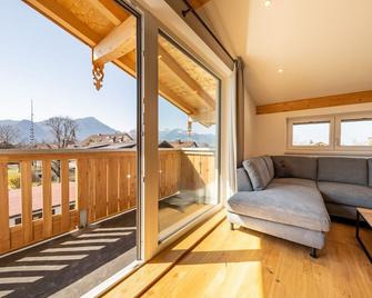 Wendelstein vacation apartment with mountain view - Nußdorf am Inn - Balkon