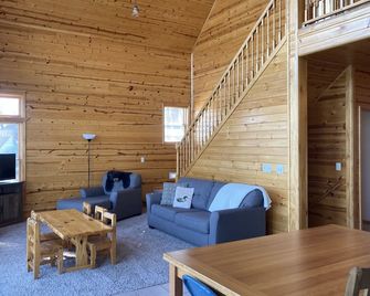 Charming 4-bedroom Saint Mary's Lake house in Battle Creek - 巴特爾克里克 - 客廳