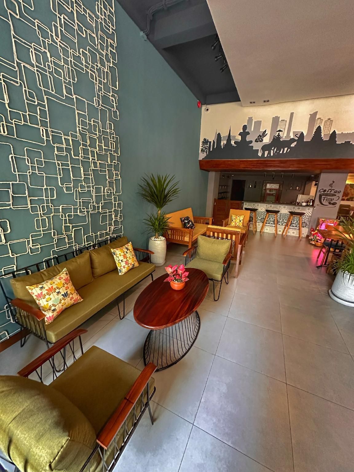 Hostel by Monsoon Riverside - פנום פאן - טרקלין