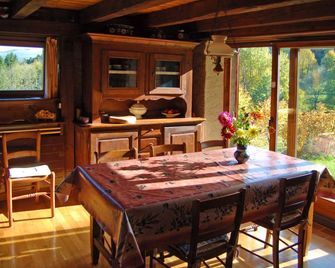 Gîte on the heights between Muhlbach-Sur-Munster and Gaschney - Muhlbach-sur-Munster - Salle à manger