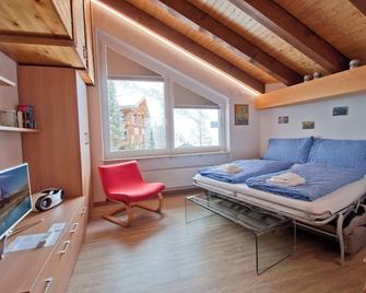 Haus Bodmen A, Studio Riffelsee - 策馬特 - 臥室