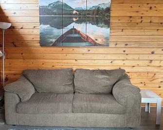 Waterfront Cabin on Bostic Bay - Baudette - Living room
