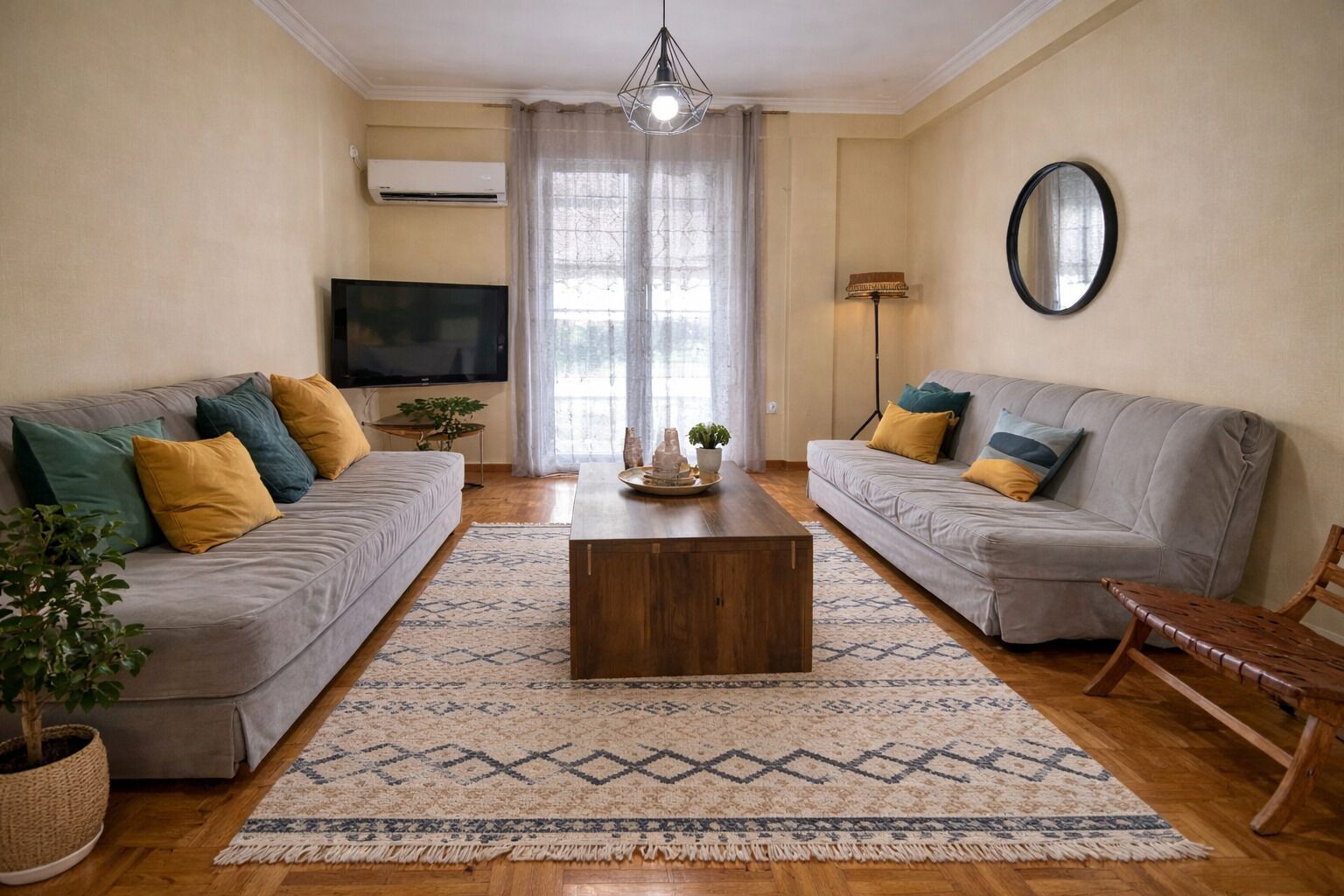 Mignon & Teak Apartments - Athènes - Salon
