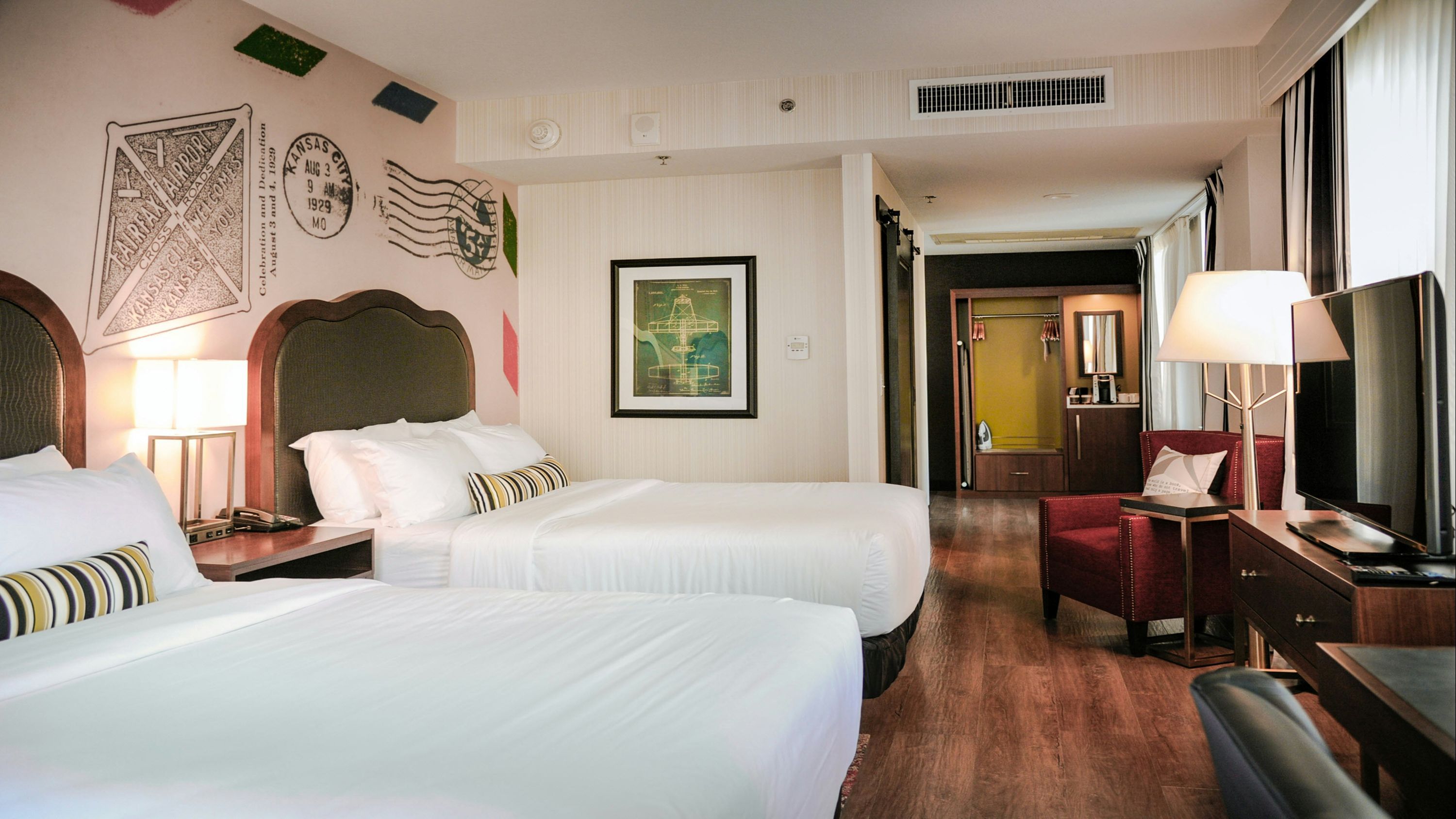 Hotel Indigo Kansas City Downtown By IHG - קנזס סיטי - חדר שינה