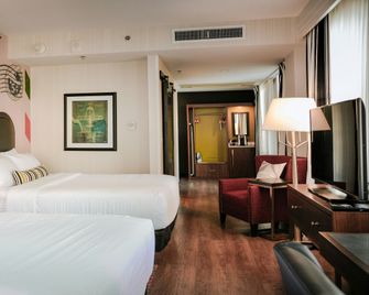 Hotel Indigo Kansas City Downtown By IHG - קנזס סיטי - חדר שינה