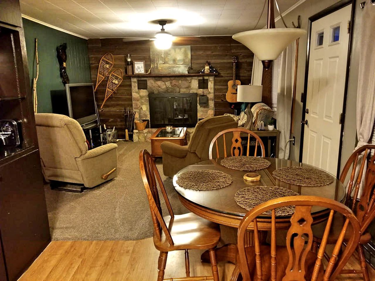 Secluded Lake Cottage Rental with a Dock and a Game Room in Hale, Michigan