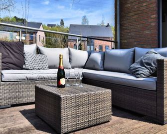 Cozy stay near Durbuy woods - Barvaux-sur-Ourthe - Binnenhof