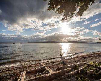 Family & pet friendly, homey beachfront Cottage, Halfmoon Bay, Sunshine Coast - Halfmoon Bay - Beach