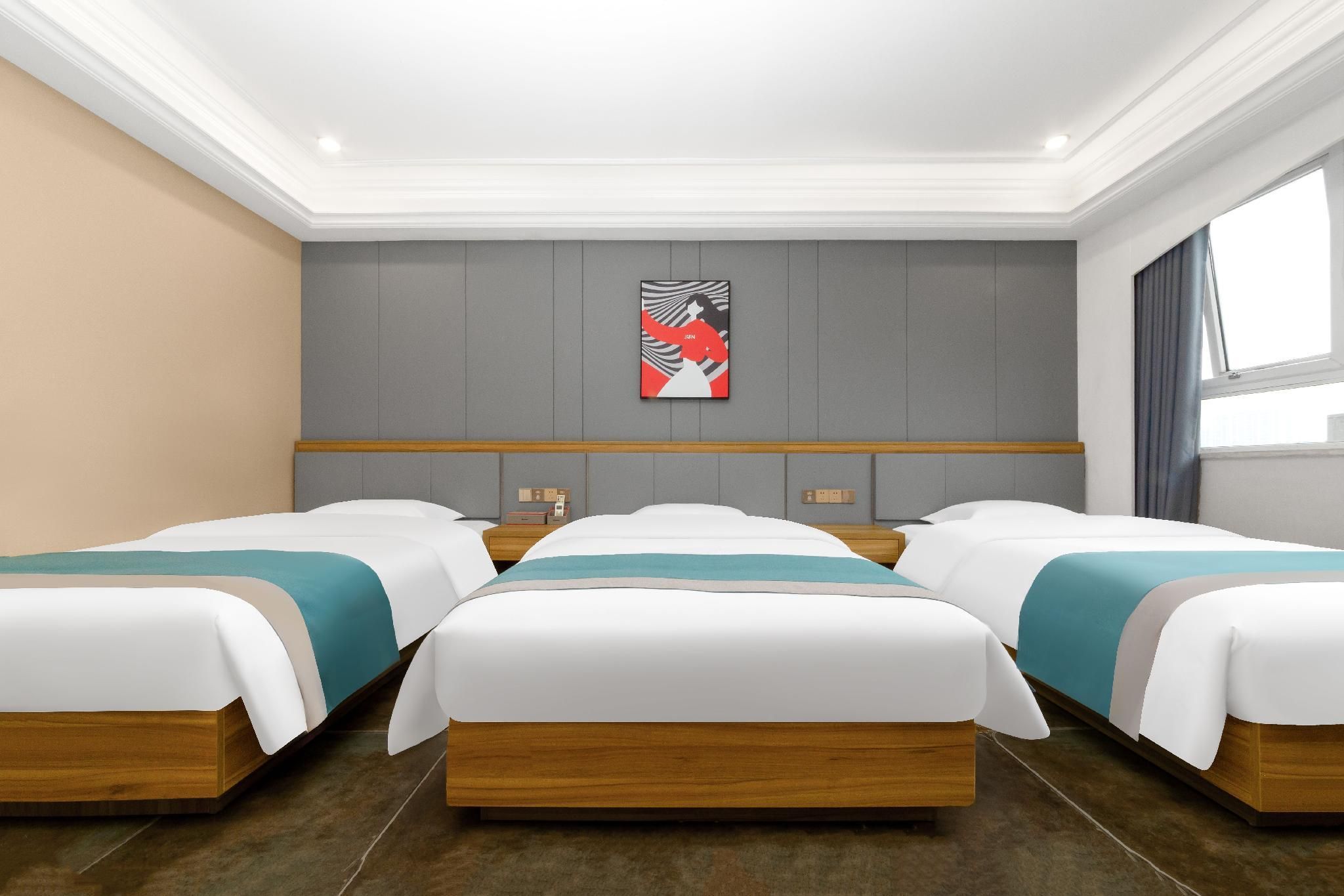 Jun Hotel Chongqing Shapingba Xinqiao Hospital - تشونغتشينغ - غرفة نوم