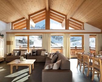 Alpinlodges Kühtai - Kühtai - Obývací pokoj