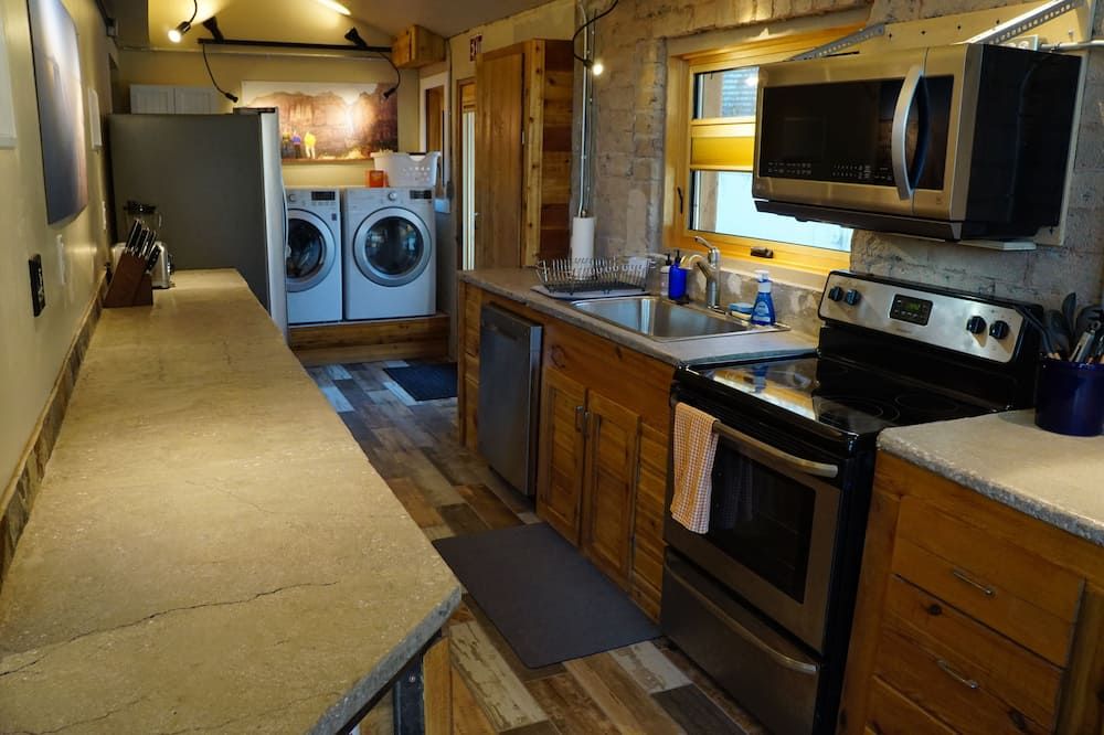 Kitchen view of The Watchman View Gallery ~ Explore Zion National Park!