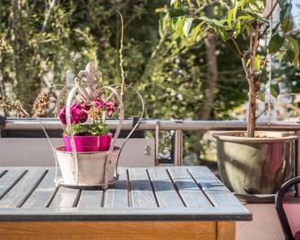 Holiday Flat \'Zimmer mit Kochnische Kletterrose\' Close to the Old Town Centre - Kreuzlingen - Innenhof
