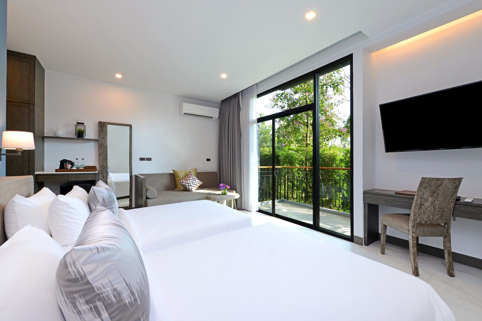 Grand Sappaya Hotel by Lotus Valley Golf - Chachoengsao - Ložnice