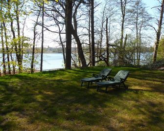 Holiday property Hofschaft Krüger with its own lake access - Neuruppin - Binnenhof