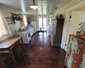 Idyllic Storybook Farmhouse, Private Lake & Dock! - Dade City - Kitchen