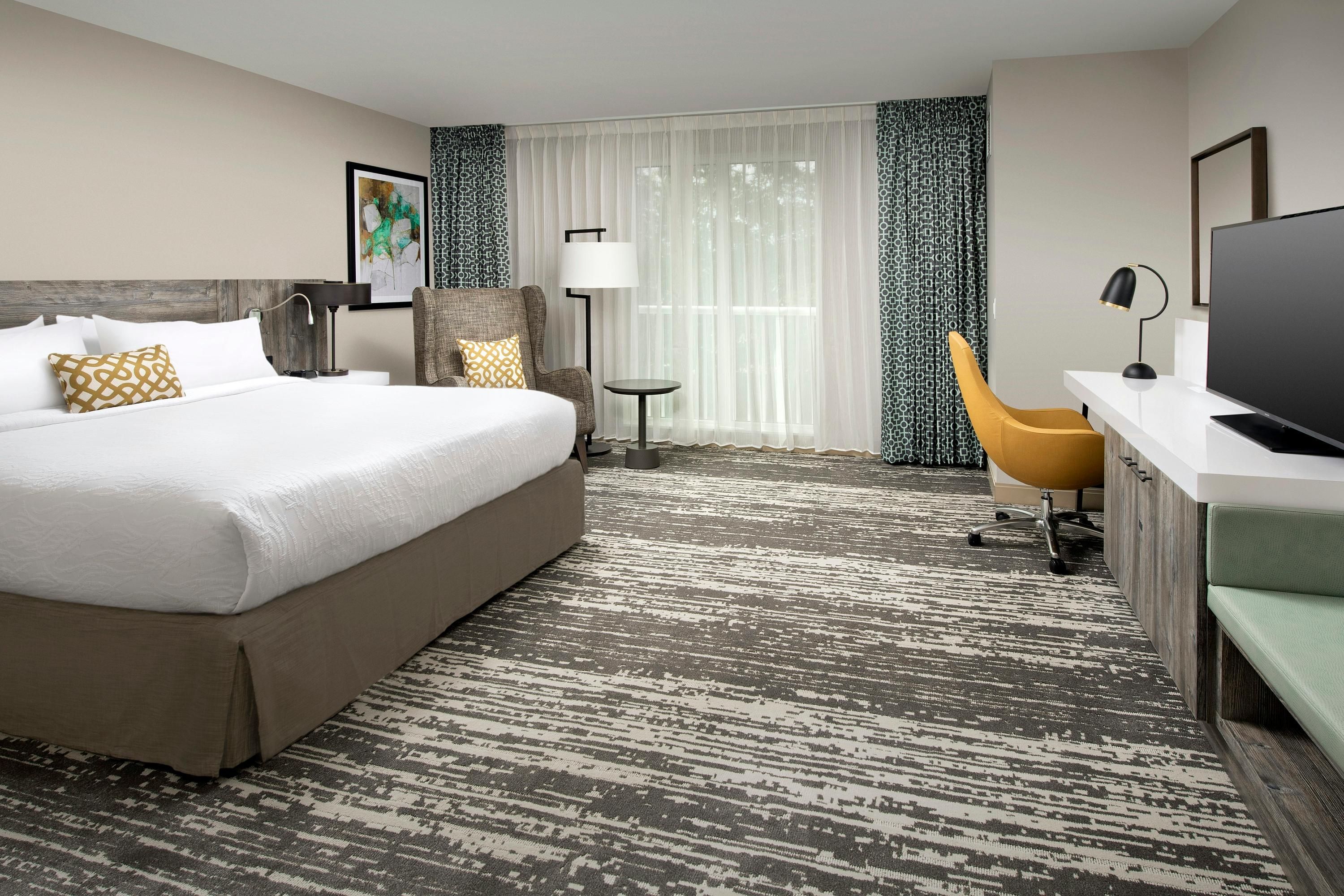 Hilton Garden Inn Miami - Brickell / near Key Biscayne, FL - מיאמי - חדר שינה