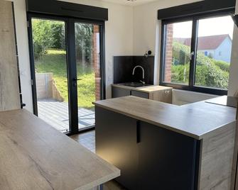Maison avec vue mer sur les hauteurs d'Equihen-Plage - Équihen-Plage - Cuisine
