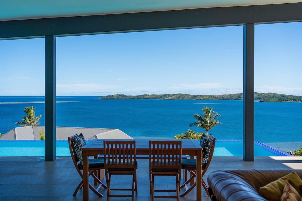Family-friendly house with jacuzzi, barbeque & private pool | Sea view - Rakiraki - Ristorante